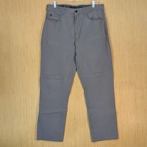 Denali Pants Mens 34x30 Gray Nylon Stretch Cargo Pocket Outdoor Gorpcore Hiking